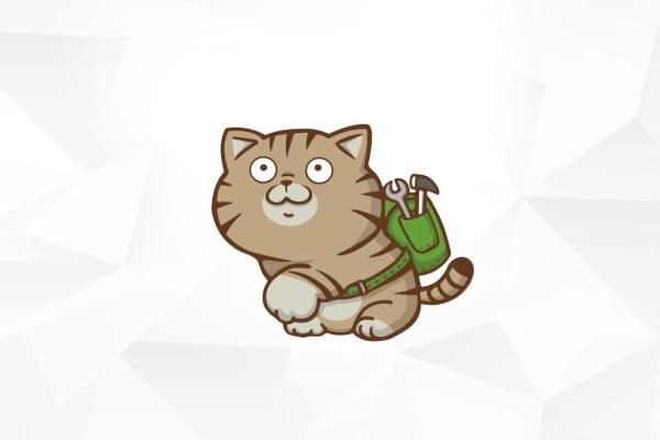 Q版人物設定 虎斑貓